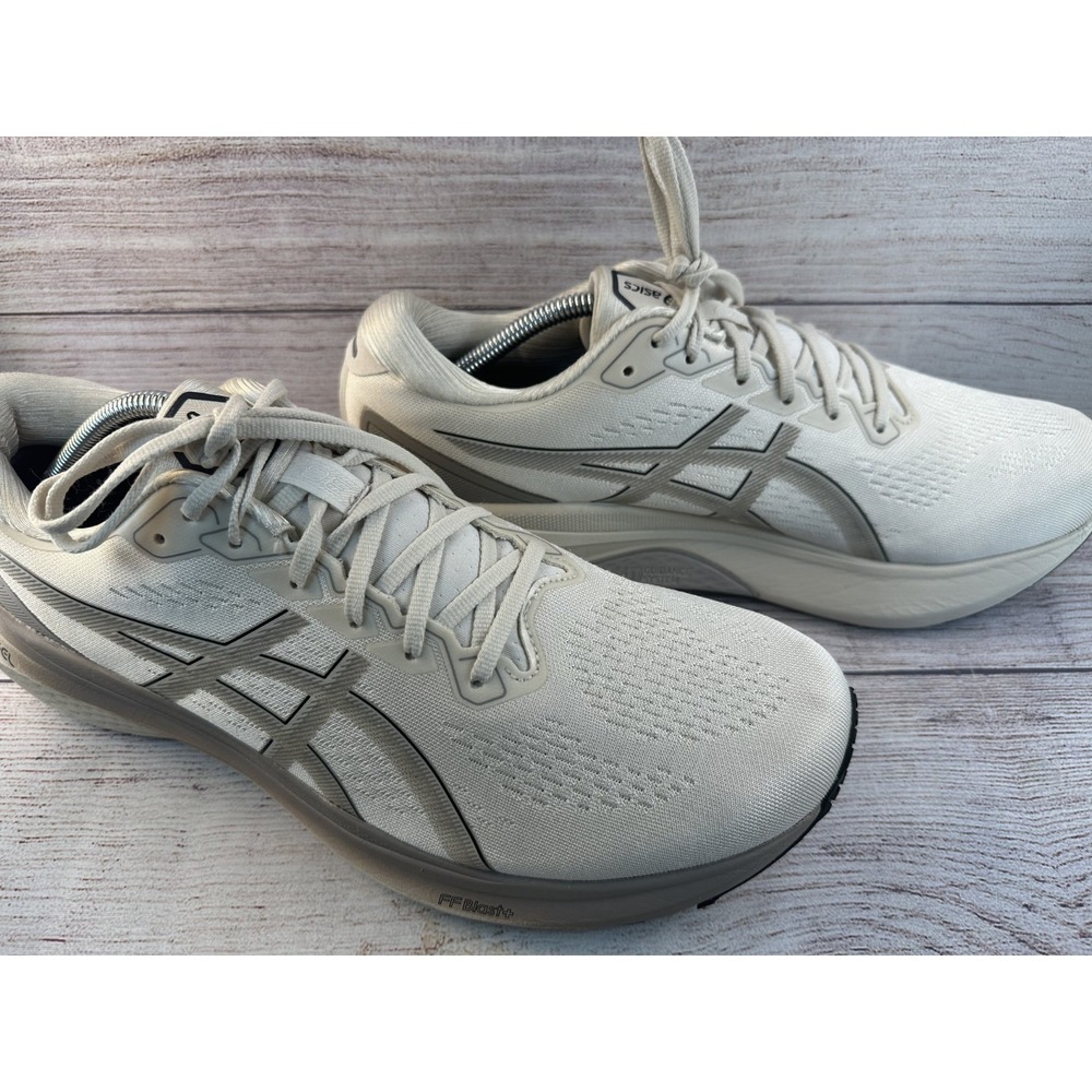 ASICS GEL-Kayano 30 Men's Oatmeal Lace Up Mesh Low Top Running Shoes 13